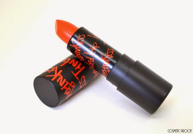 Clio Virgin Kiss Tinted Lip in Passion Orange Review Swatch (2)