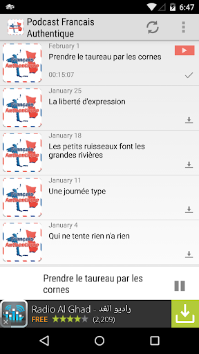 【免費教育App】Podcast Francais Authentique-APP點子