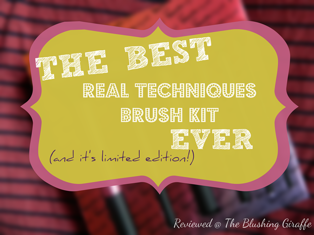 real techiniques brush kit 