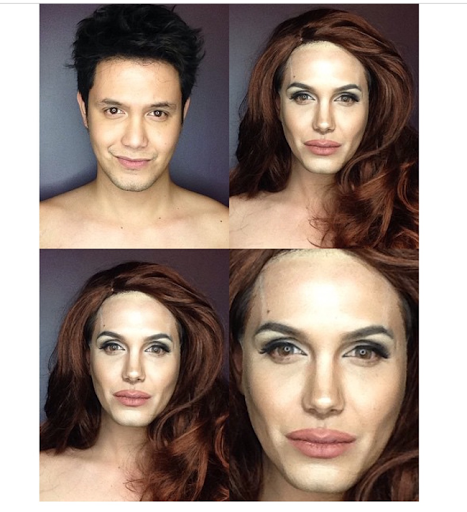 PHOTOS: Dad Transforms Himself Into Celebrities Using Makeup And Wigs 22