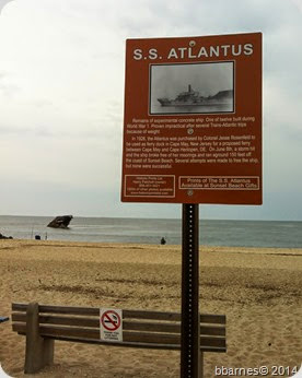 Sunset Beach SS Atlantus May 21