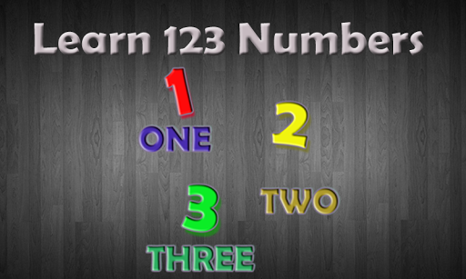 Learn 123 Numbers