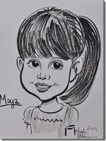 Maya Caricature