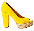 H&M Conscious 2012 Collection SPRING shoes wedges platform espadrille eco green substainability