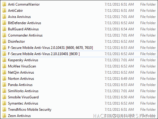 26 Antivirus for Nokia & Sony Ericsson Phone