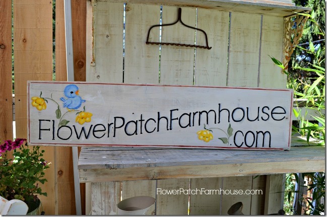 Flower Patch Sign