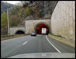 02b - I-40 Truck Lane through the tunnel