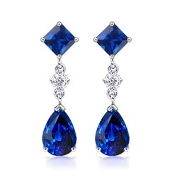 Pear-Square-Sapphire-and-Diamond-Dangle-Earrings-in-14k-White-Gold_SE0263SB