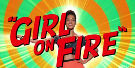 Alicia Keys - Girl On Fire music video