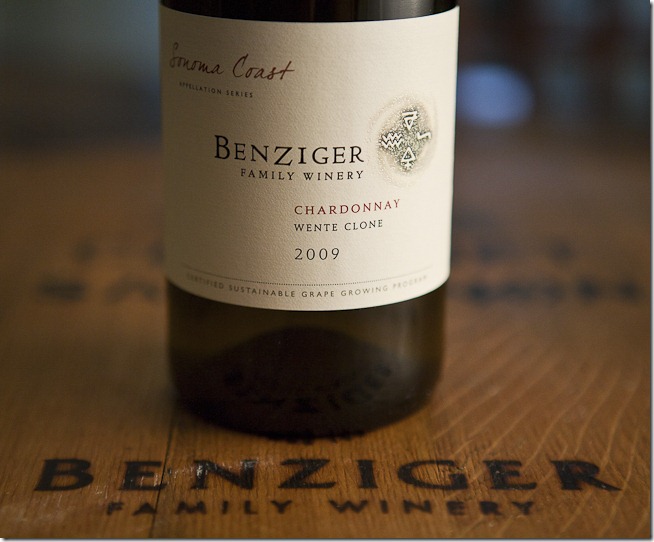 2009 Benziger Family Winery Sonoma Coast Wente Clone Chardonnay