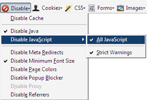 Enable right click on website