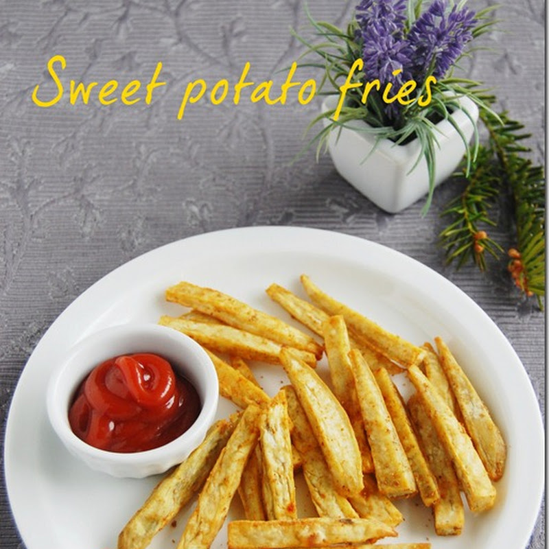 Baked sweet potato fries
