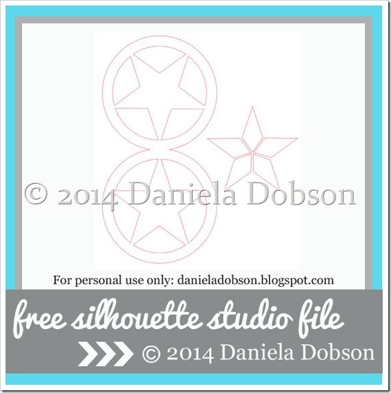 Star shaped card by Daniela Dobson