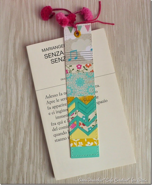 Anna Draicchio - sizzix big shot - notes bookmark (3)