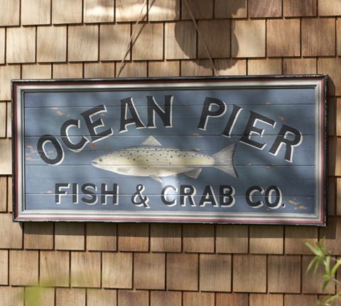 pb ocean pier sign