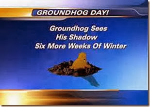 groundhog day shadow