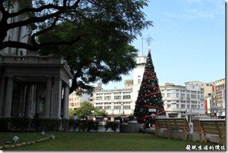與台灣文學館對街的119消防隊也是一棟有歷史的建築。