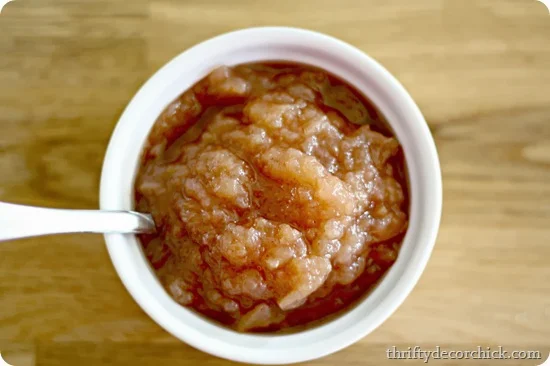easy chunky applesauce recipe