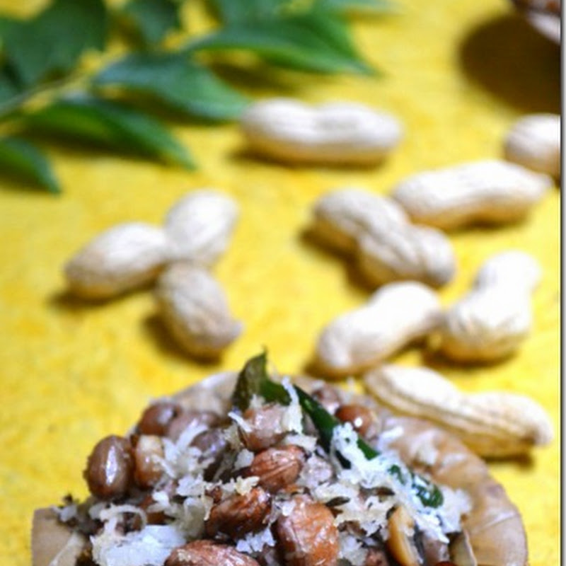Peanut Sundal | Verkadalai Sundal | Navratri Recipes