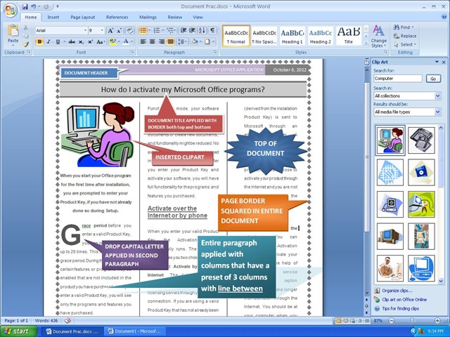 create simple magazine using