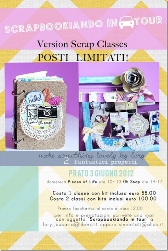 Corsi scrapbooking Prato 2012 - Lory