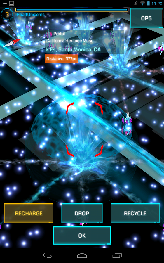 Ingress - screenshot