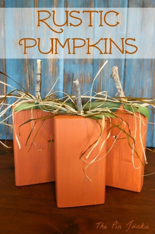rustic pumpkins