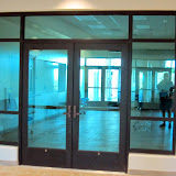 "Community Room" on south side of lobby