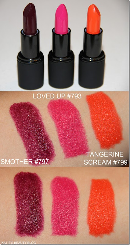 sleek makeup lipstick swatches