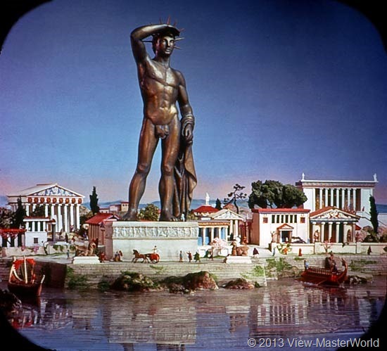 View-Master The Seven Wonders of the World (B901), Scene 2: Colossus of Rhodes
