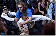 OWS Attacks Police Officer