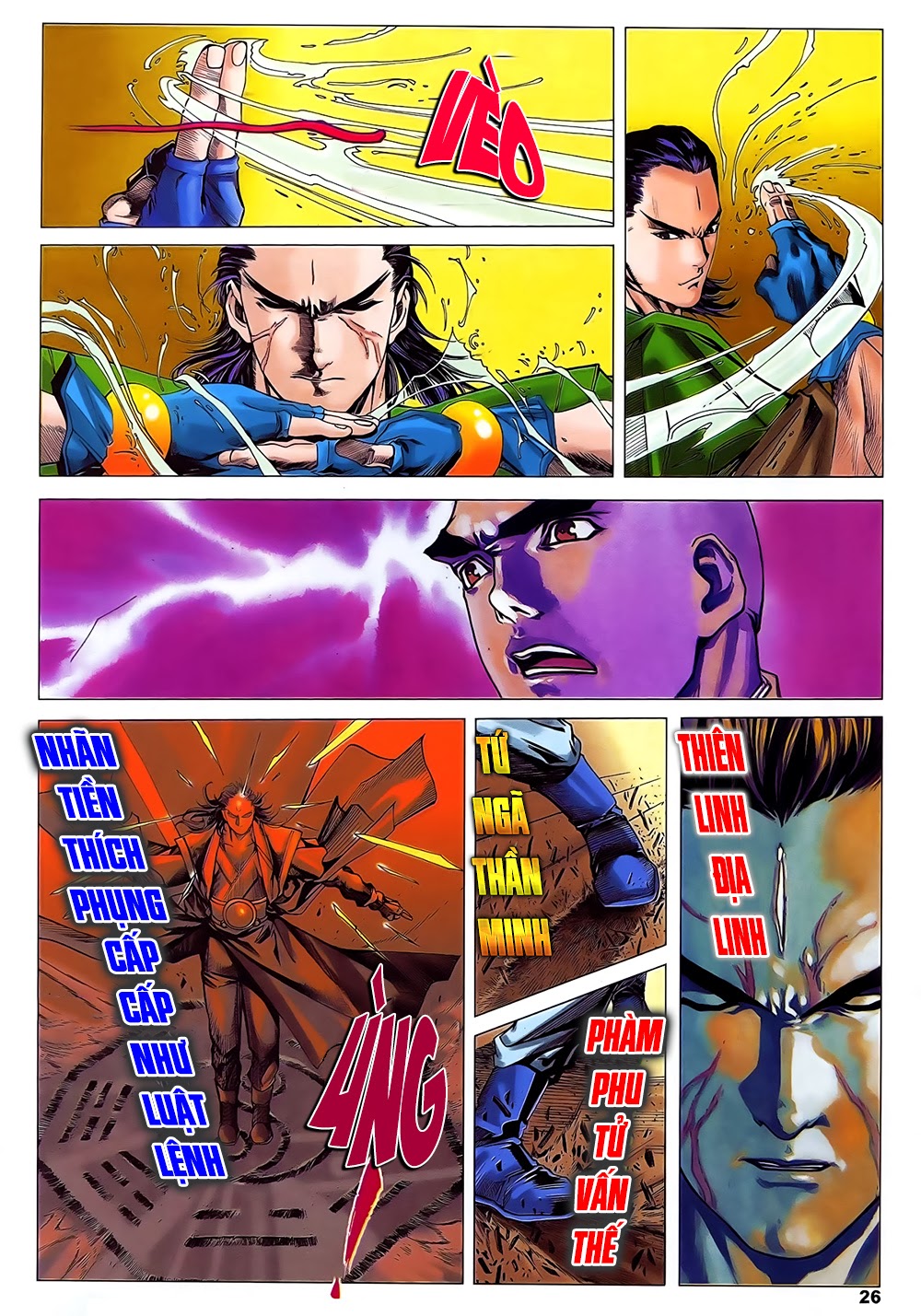 Lục Đạo Thiên Thư chap 31