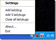 Ladybug on Desktop