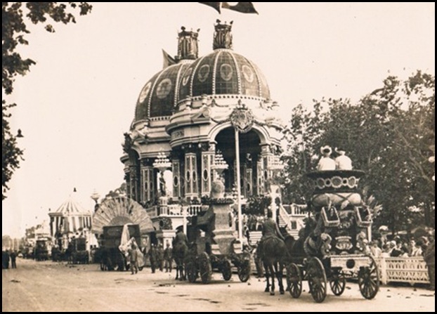 Batalla de Flores. Ca. 1925 Batalla de Flores. Ca. 1925