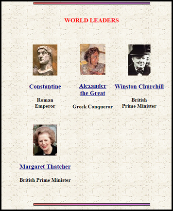 Garden of Praise – Biographies for Kids – This website includes biographies of tons of important individuals from history written specifically for kids.  Many of the biographies include links to additional reference material on the person, definitions of key vocabulary from the biography and video clips about the person in the biography. 