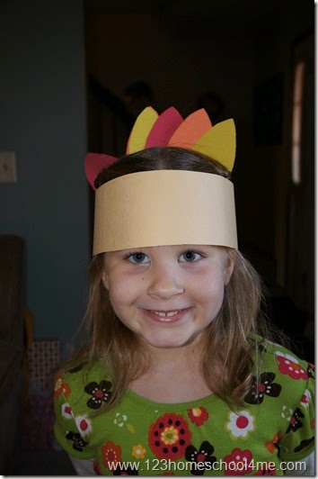 Native American Headress Thanksgiving Craft for Kids Native American Headress Thanksgiving Craft for Kids