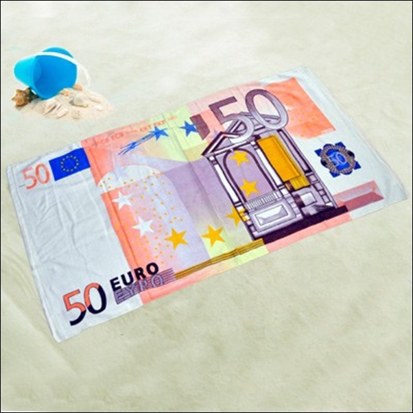 drap-de-plage-billet-50-euros
