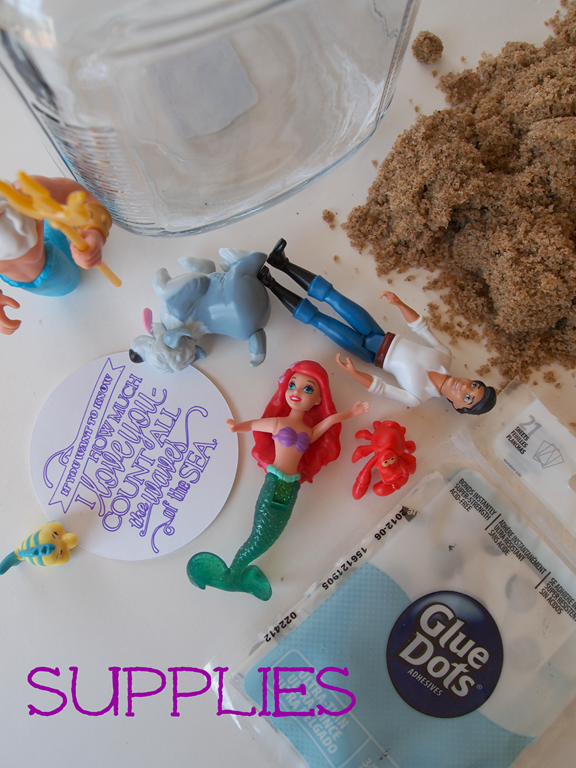 #shop supplies for Little Mermaid craft