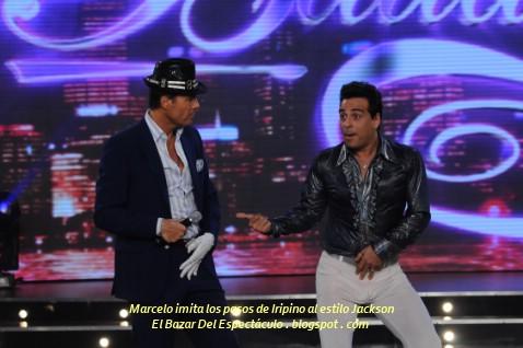 Marcelo imita los pasos de Iripino al estilo Jackson.JPG
