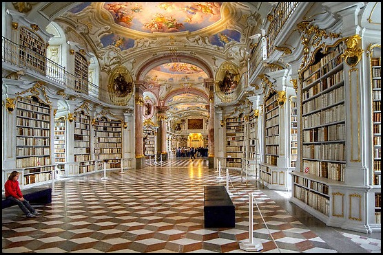 Bibliothèque de l'abbaye bénédictine d'Admont, Autriche -12