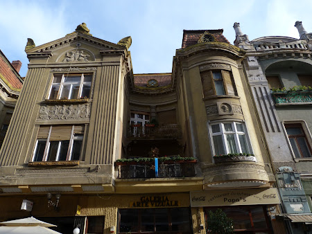 Cladiri art nouveau in centrul Oradei