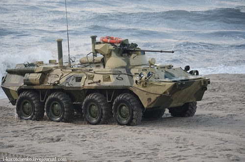 "Запад-2013": Высадка на побережье