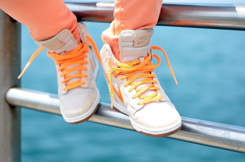 nike, fashion bloggers, nike con zeppa, Nike Dunk Sky Hi, comfy look 