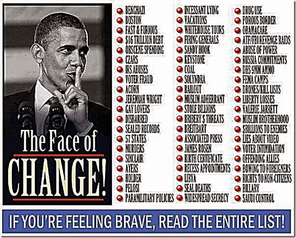 Face of Obama - Impeach Him