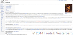 Skärmklipp Wikipedia om Primitivism den 141003 kl 1437