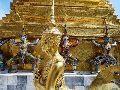 Statuie de aur din Bangkok