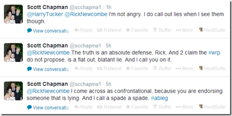 Scott Chapman tweet