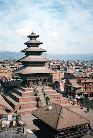Imagini Nepal: templul Nyatapole, Bhaktapur Obiective turistice Nepal: templul Nyatapole Bhaktapur