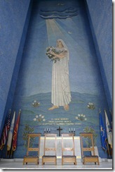 The Mosaic inside the Chapel of the Manila American Cemetery