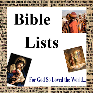 Bible Lists # 1